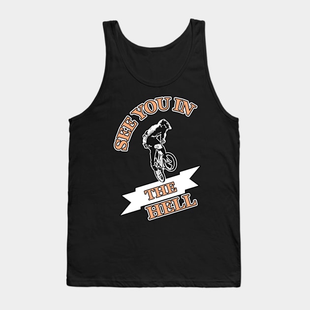 BMX Rider Tank Top by Shirtrunner1